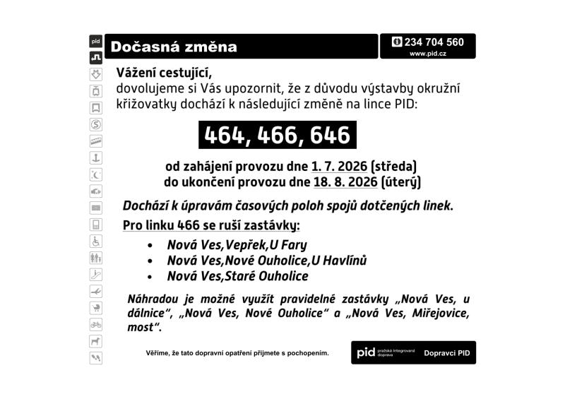 Dočasná změna